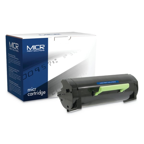 Micr Print Solutions Comp 50F0HA0/50F1H00 (500HA/501H) HY MICR Toner, 5000 PY, BK MCR310M